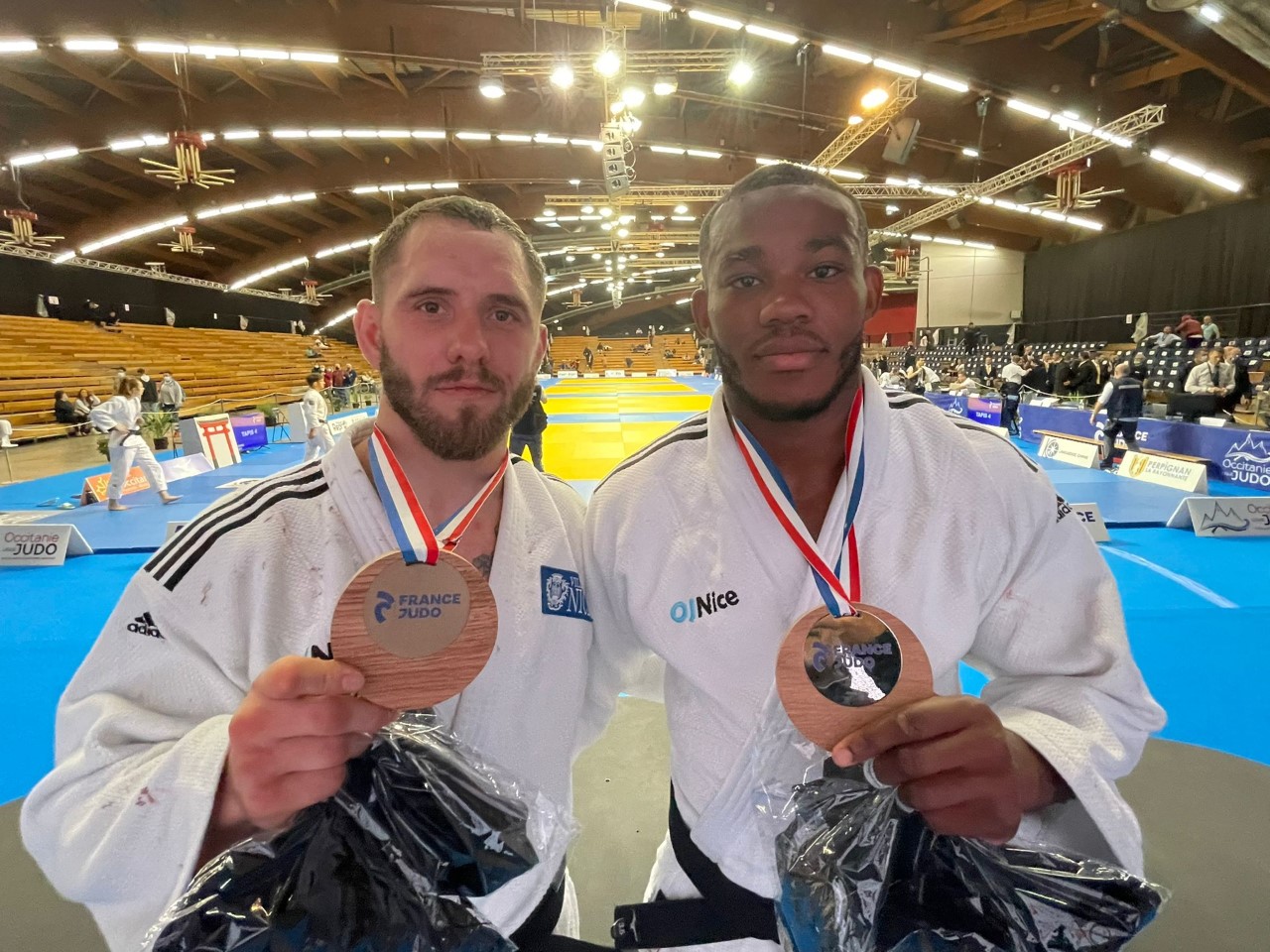 Loïc Pietri et Tizie Gnamien… La sélection française pour les Grands Slams de Tbilissi et Budapest.