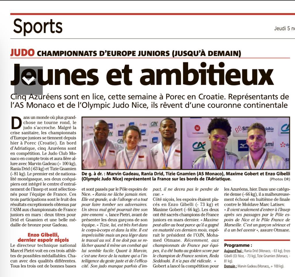 Olympic Judo Nice, Judo Nice, Club judo Nice, Salle de judo Nice