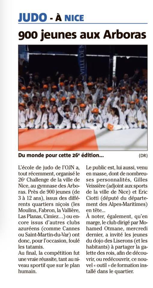 Olympic Judo Nice, Judo Nice, Club judo Nice, Salle de judo Nice