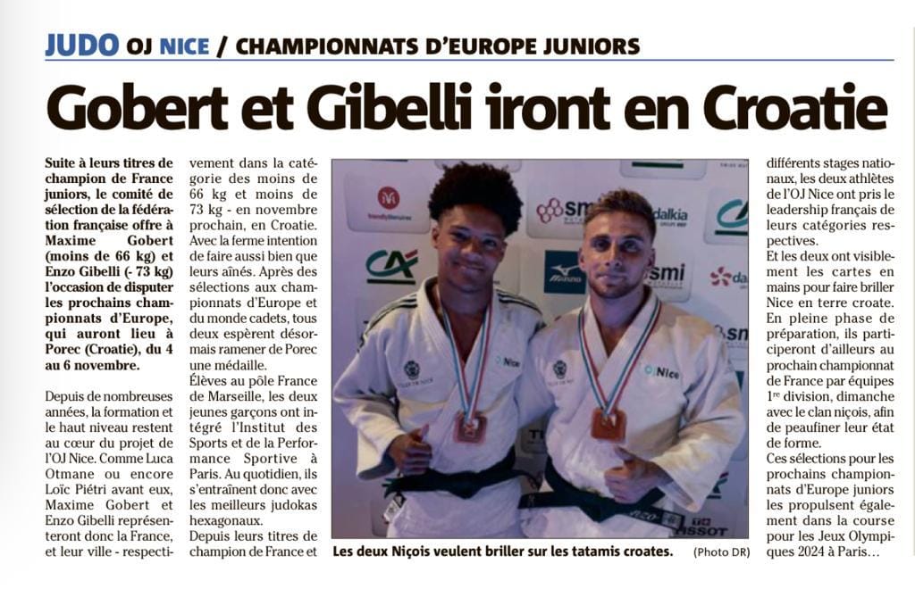 Gobert et Gibelli iront en Croatie