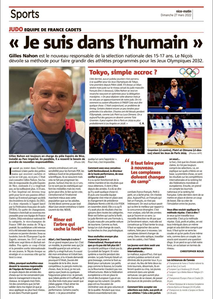 « Je suis dans l’humain »