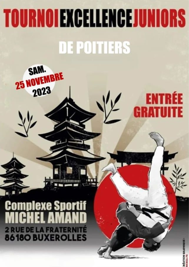 Judo : Tournoi de Poitiers Label Excellence Juniors