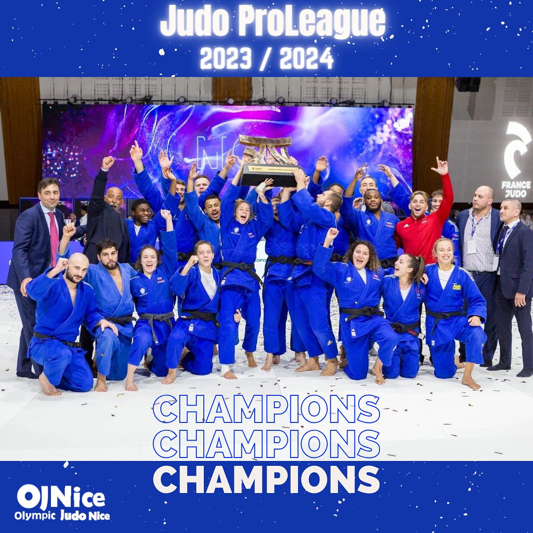 LE JUDO NICE MÃ‰TROPOLE SACRÃ‰ CHAMPION DE FRANCE !!