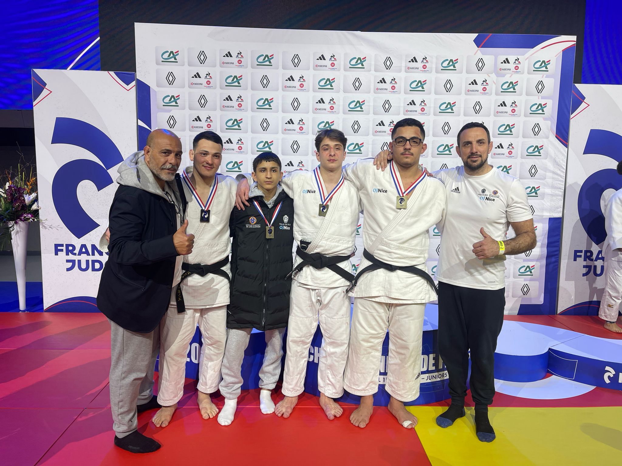 Succès de l’OJ Nice au championnat de France juniors