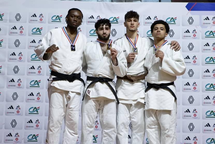 Championnat de France Cadets 1D 🇫🇷 : Gaya Sonntag 3e en -90kg ! Et une 5e place pour Erwan Baudic en -46kg