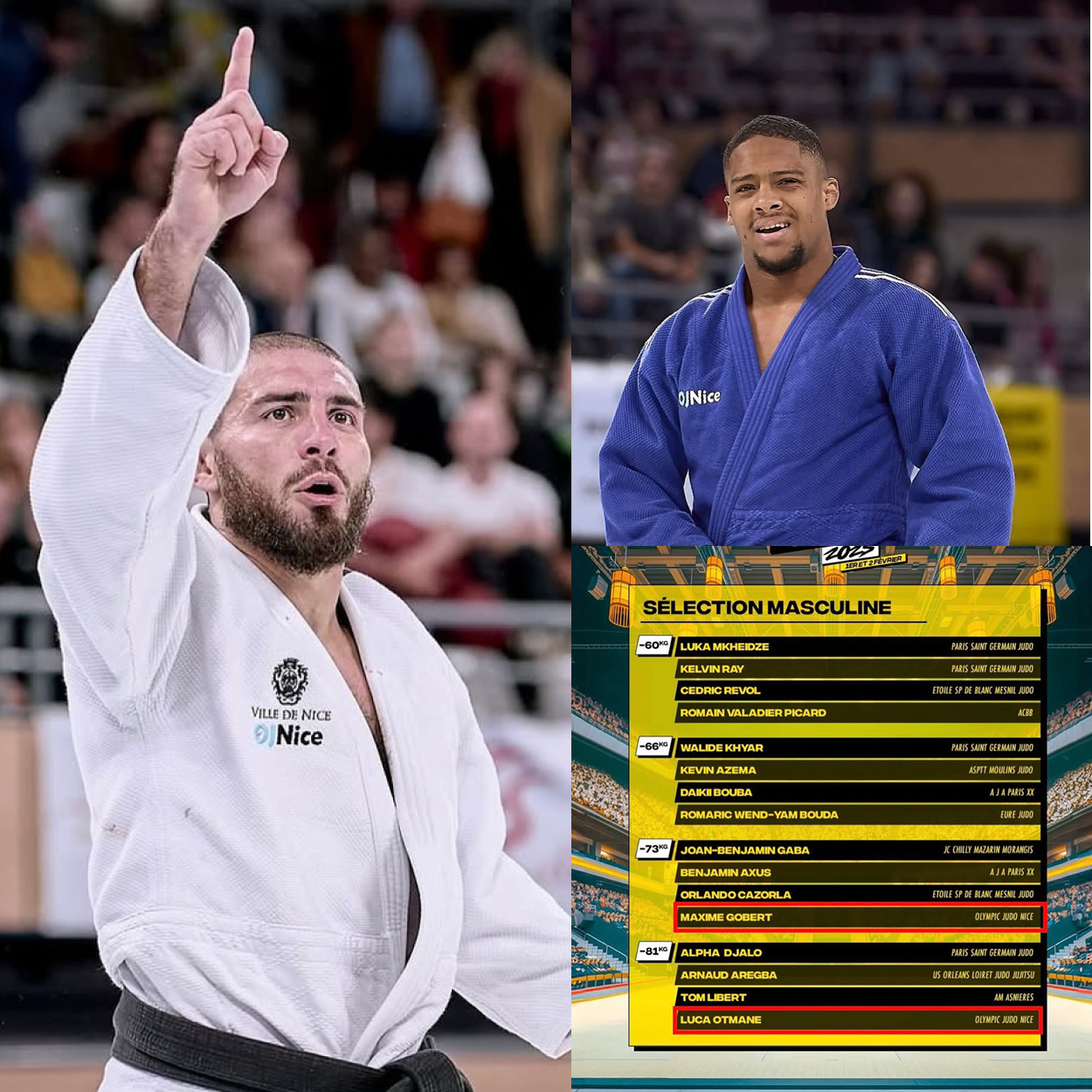 Sélection Paris Grand Slam 2025 : Luca & Maxime sélectionnés